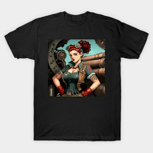 Rosie the Steampunk Rivetor T-Shirt